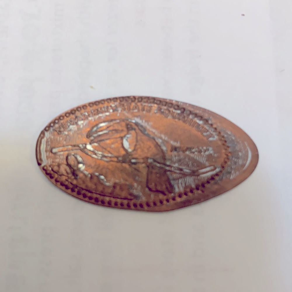 Elongated coin/ Squished Penny -- New Jersey State Aquarium - Toucan - Picture 2 of 2